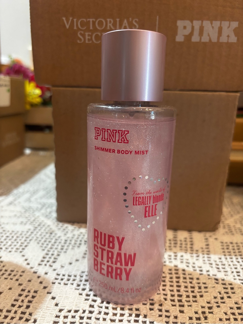 (Inventory 67) PINK Victoria's Secret Legally Blonde Elle Ruby Strawberry